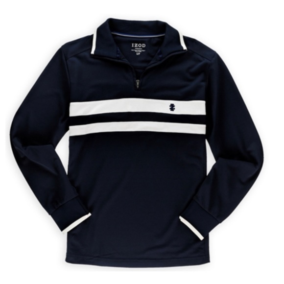 Izod Other - NWOT Izod Mens Performance La Rugby‎ Polo Shirt, medium , long sleeved